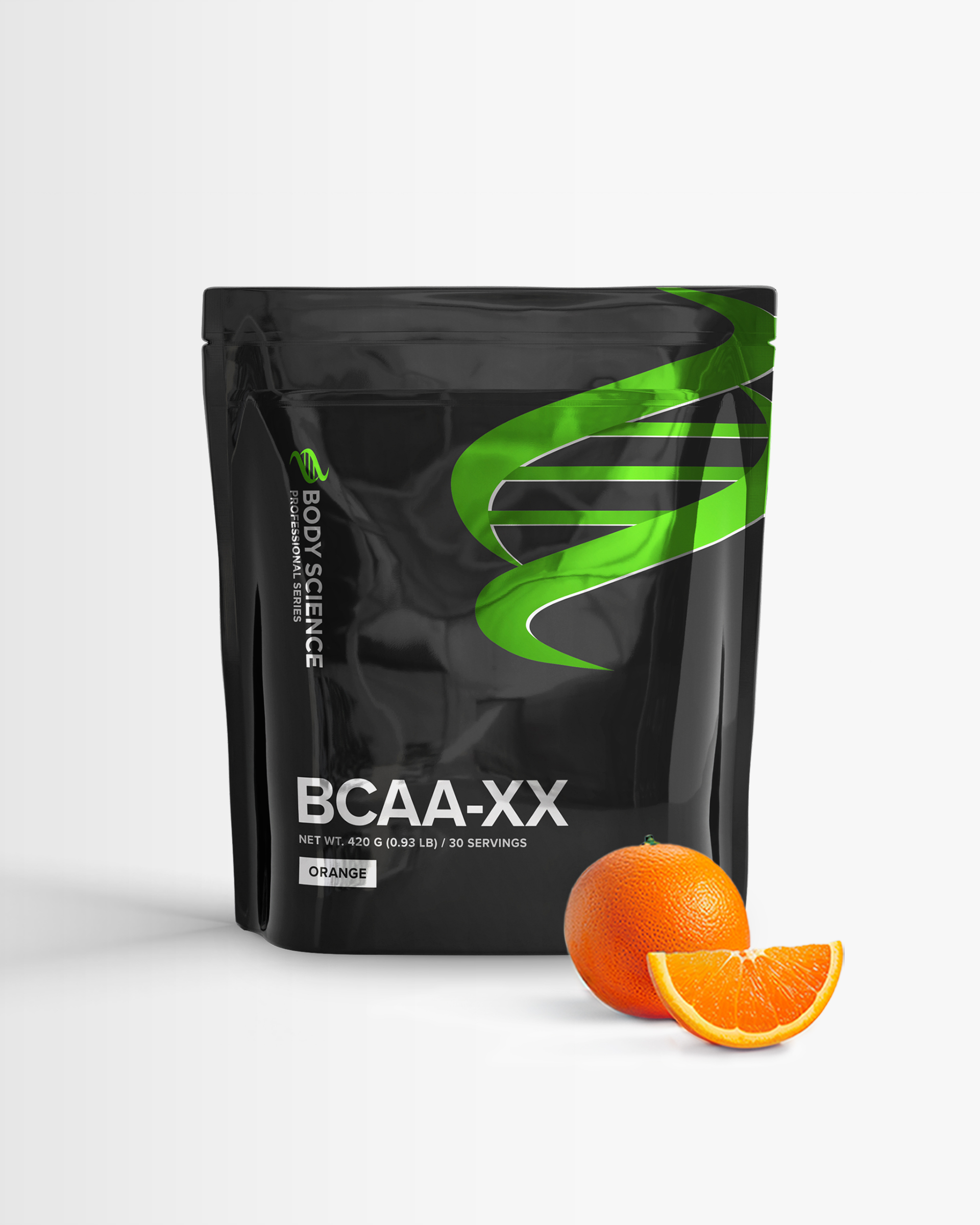 3 x Body Science BCAA-XX - 420g - Orange