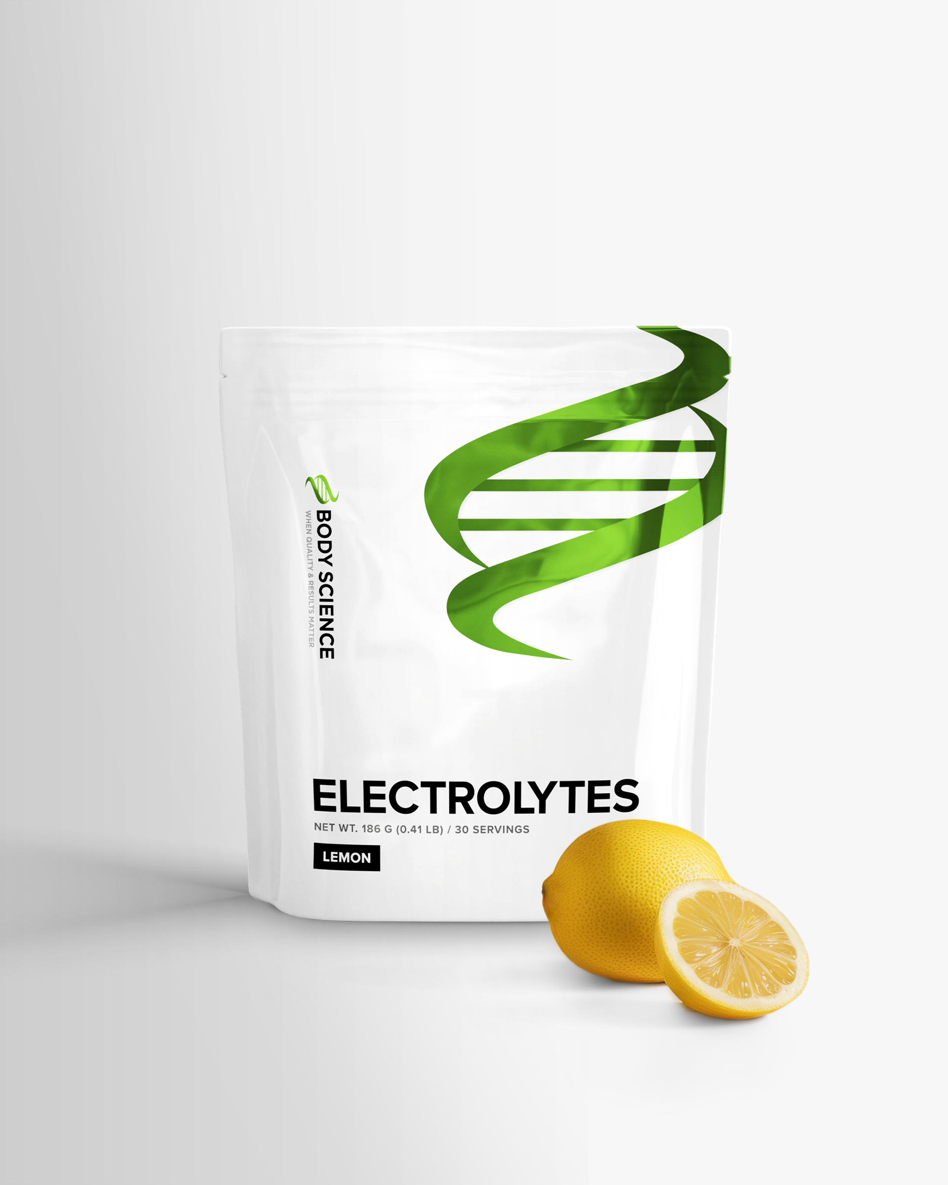 3 x Body Science Electrolytes - 186g - Lemon