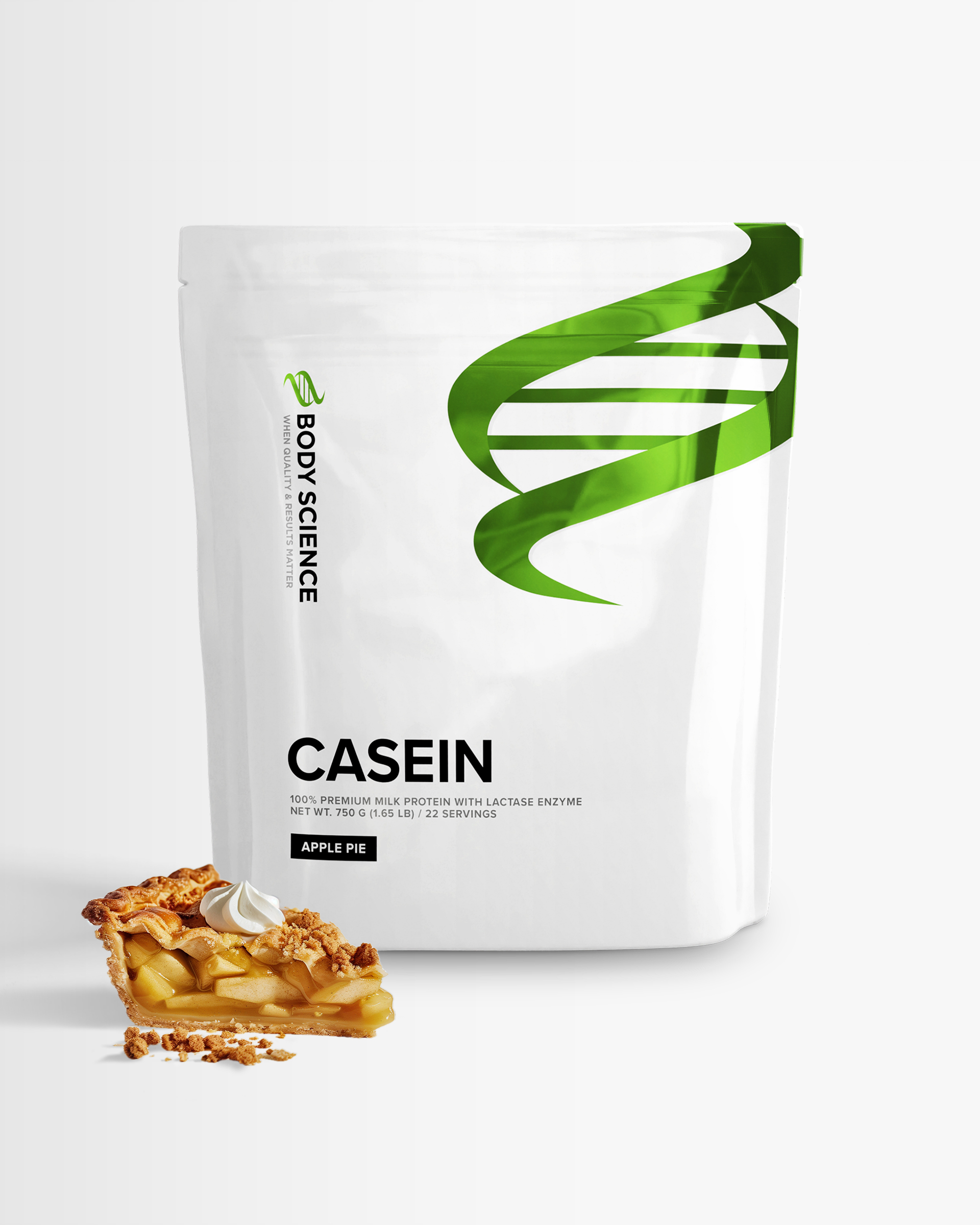4 x Body Science Casein Apple Pie