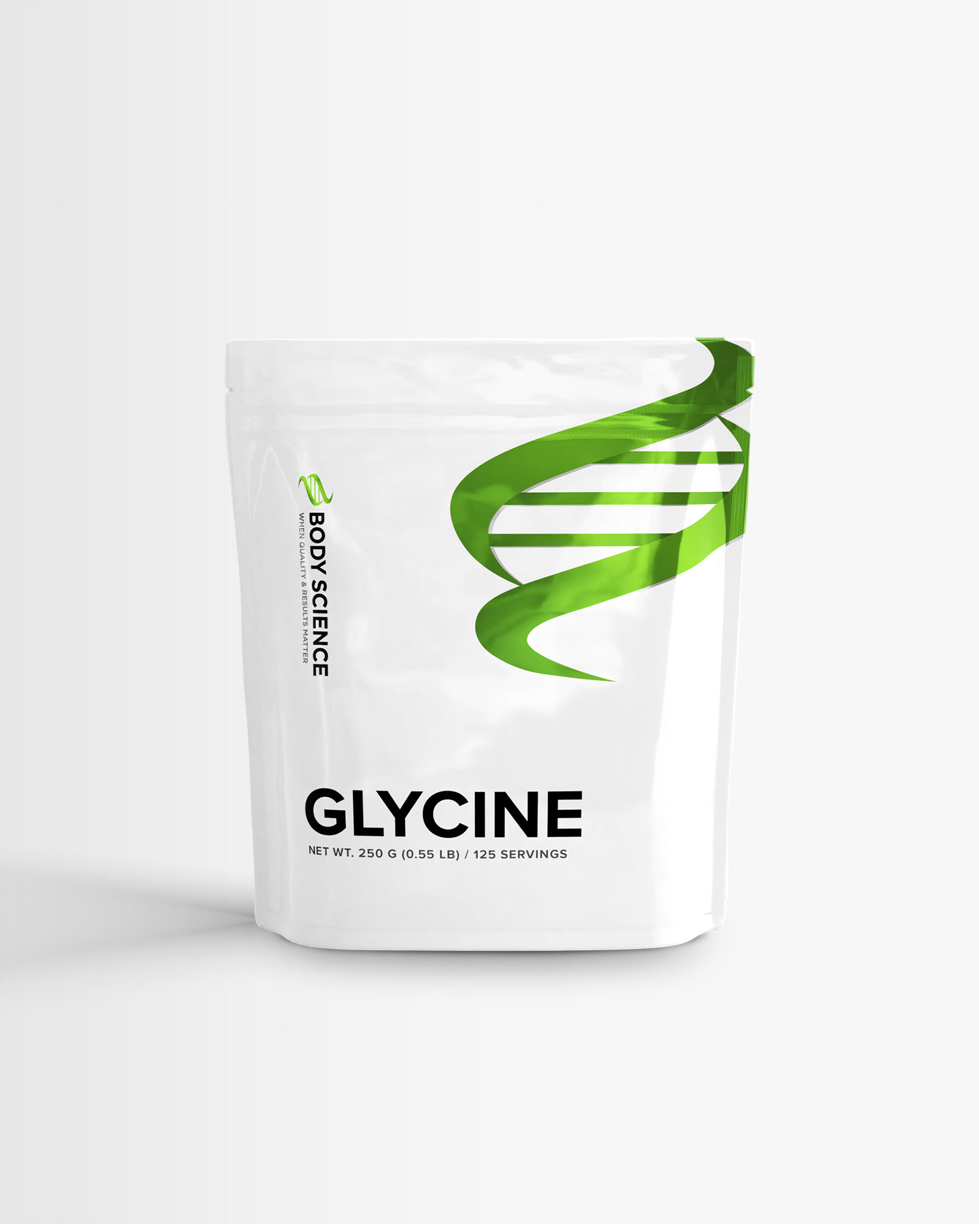 3 x Body Science Glycine, 250 gram – Aminosyre
