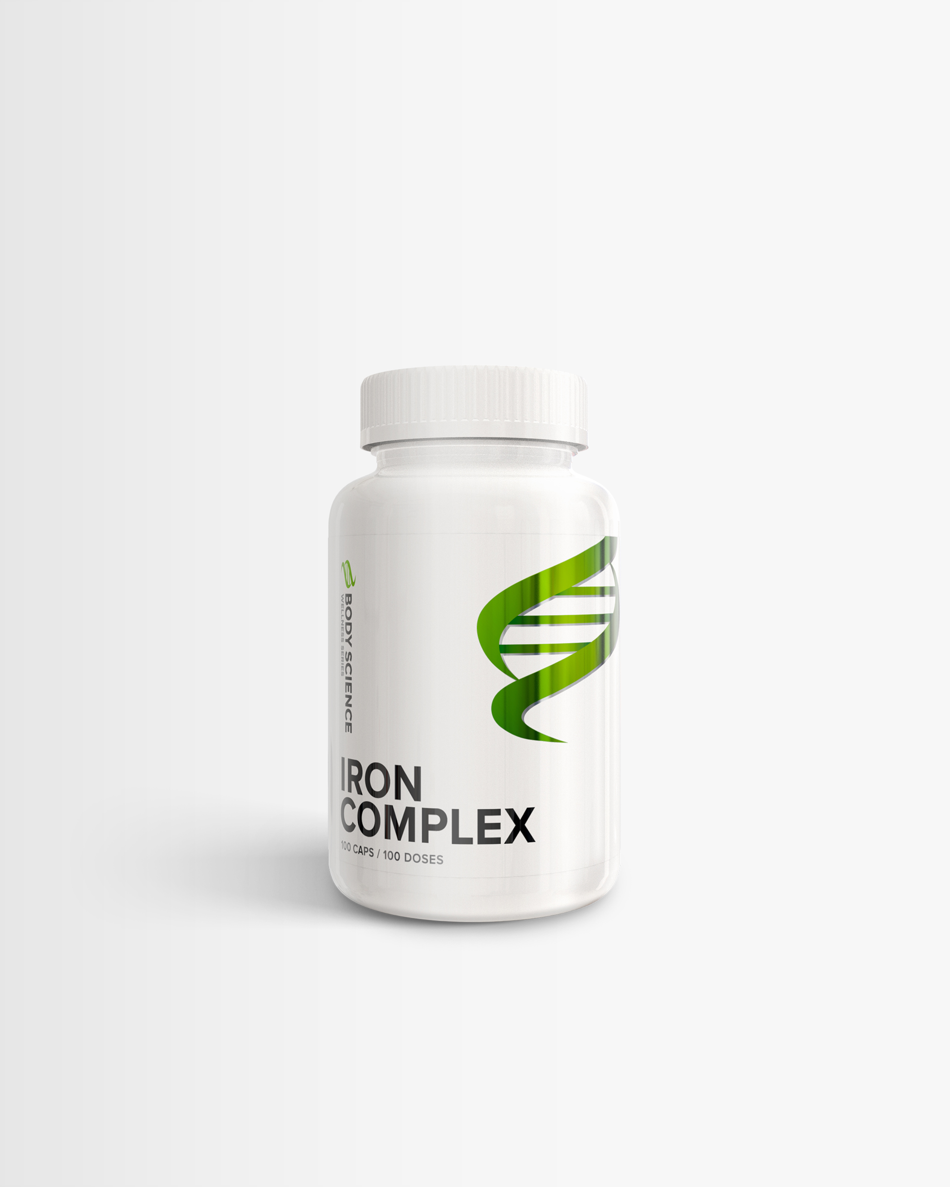 2 x Jern – Body Science Wellness Series Iron Complex, 100 kapsler - Vitaminer og mineraler