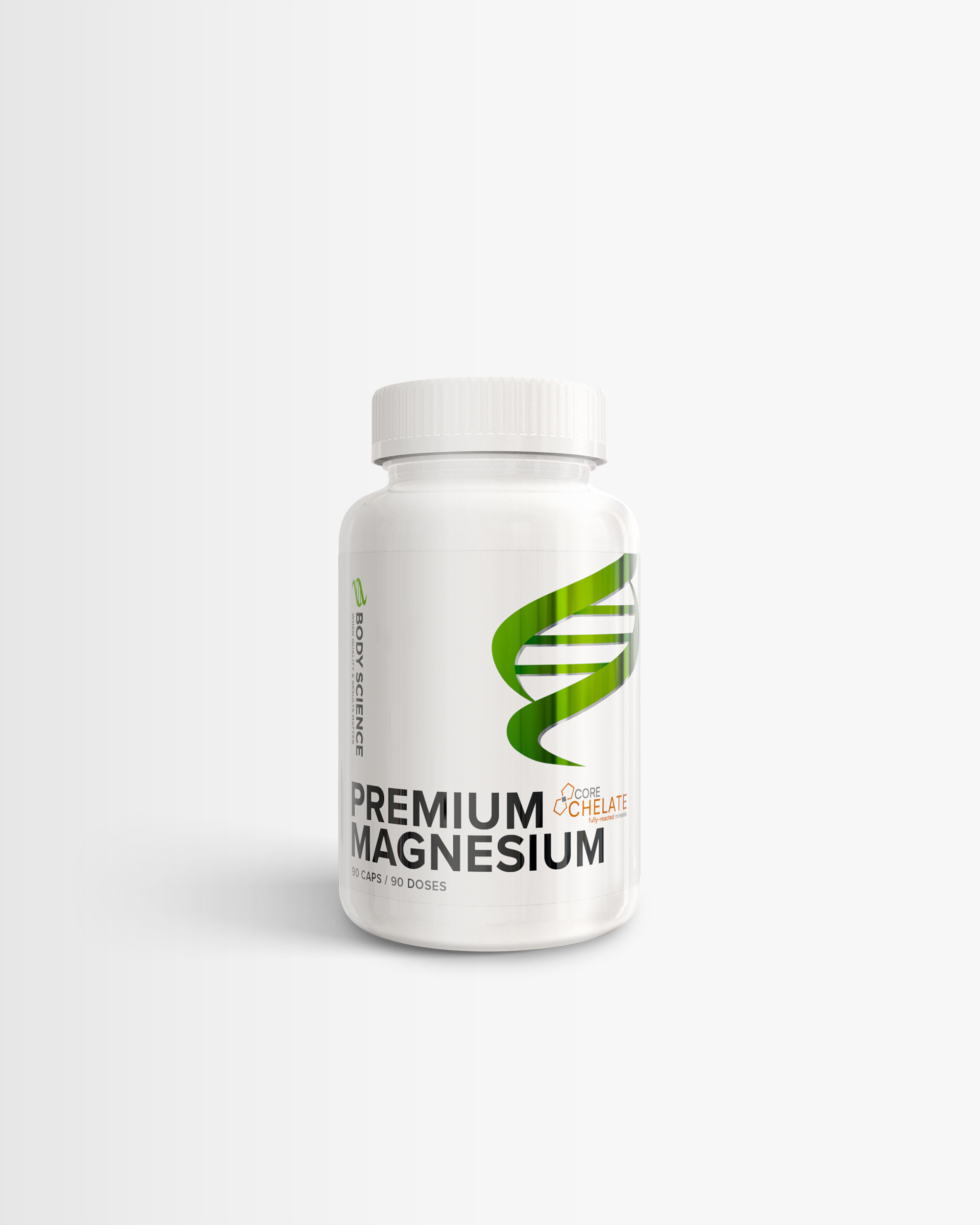 Body Science Premium Magnesium - 90 kpl - Mineraler, Kosttilskudd