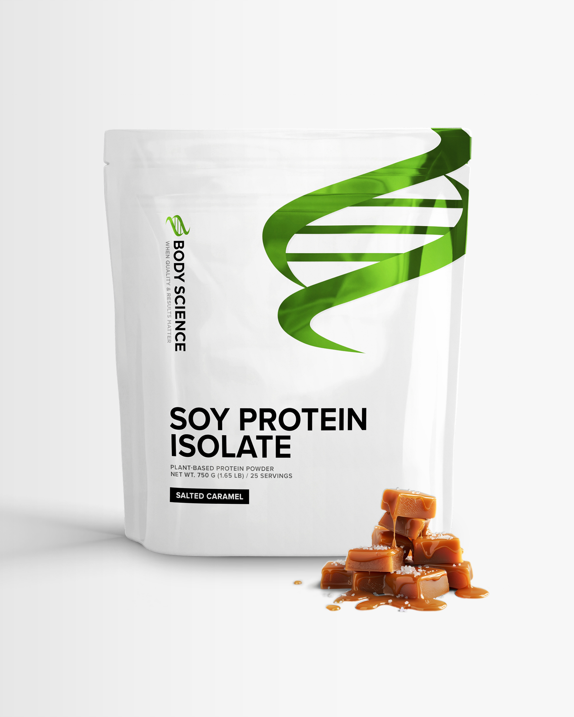 2 x Soy protein isolate - Salted Carame