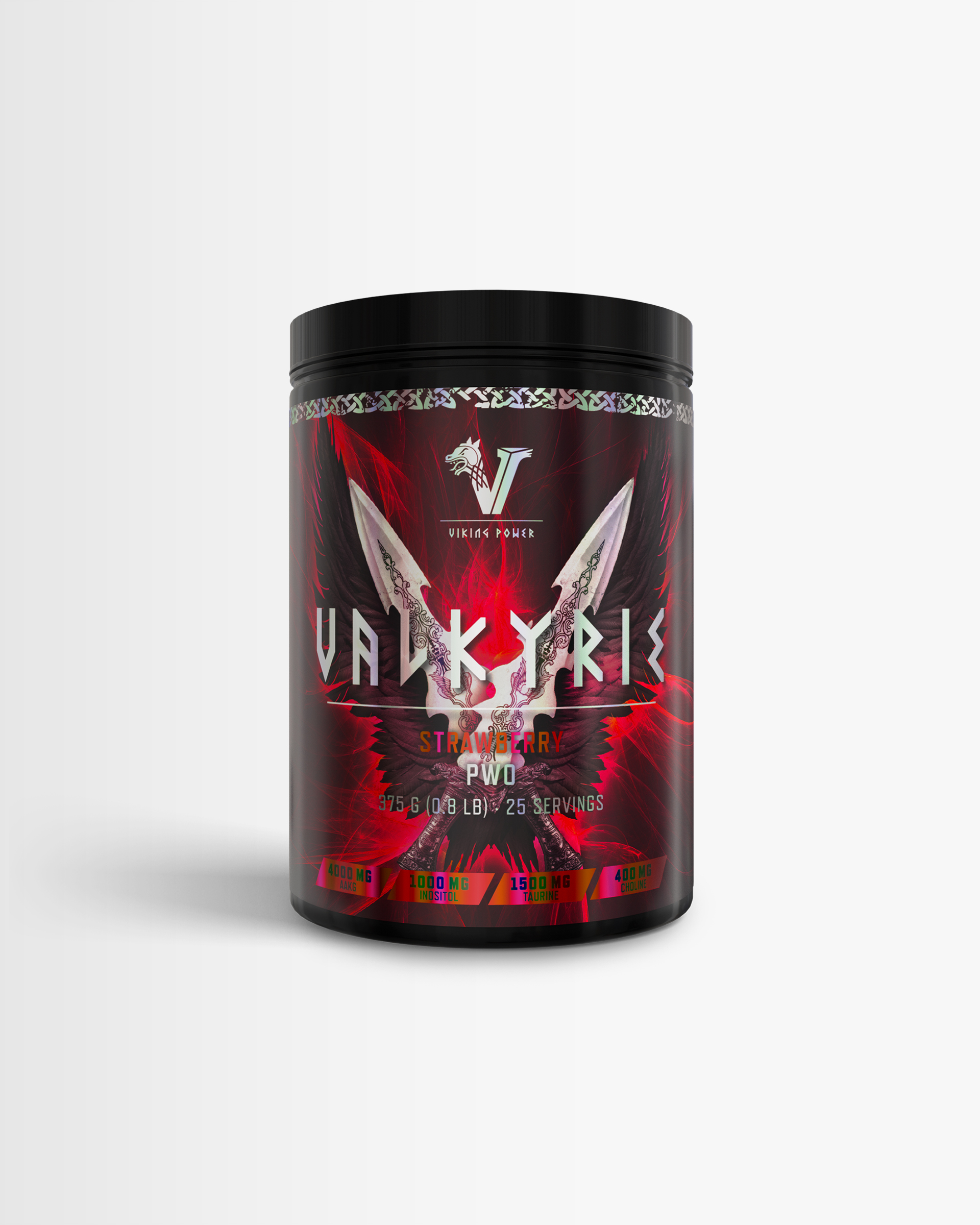 3 x PWO Pre-workout - Viking Power Valkyrie Forest Berries