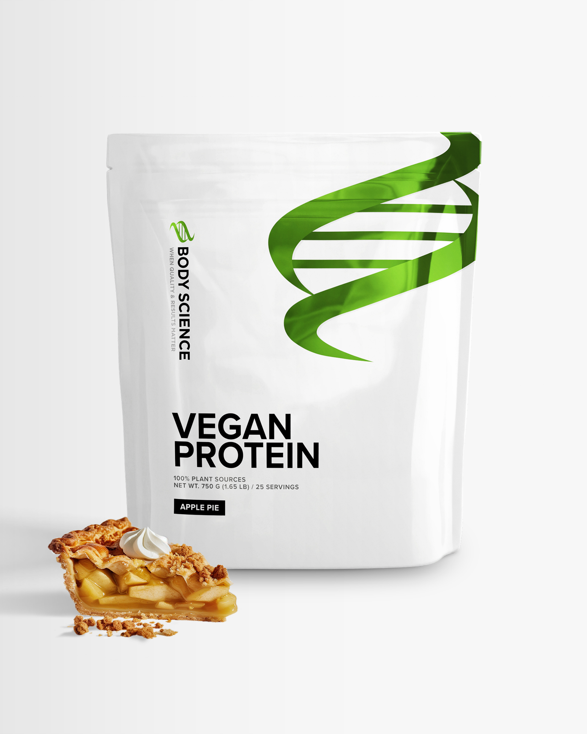 2 x Vegan protein Body Science - Apple Pie