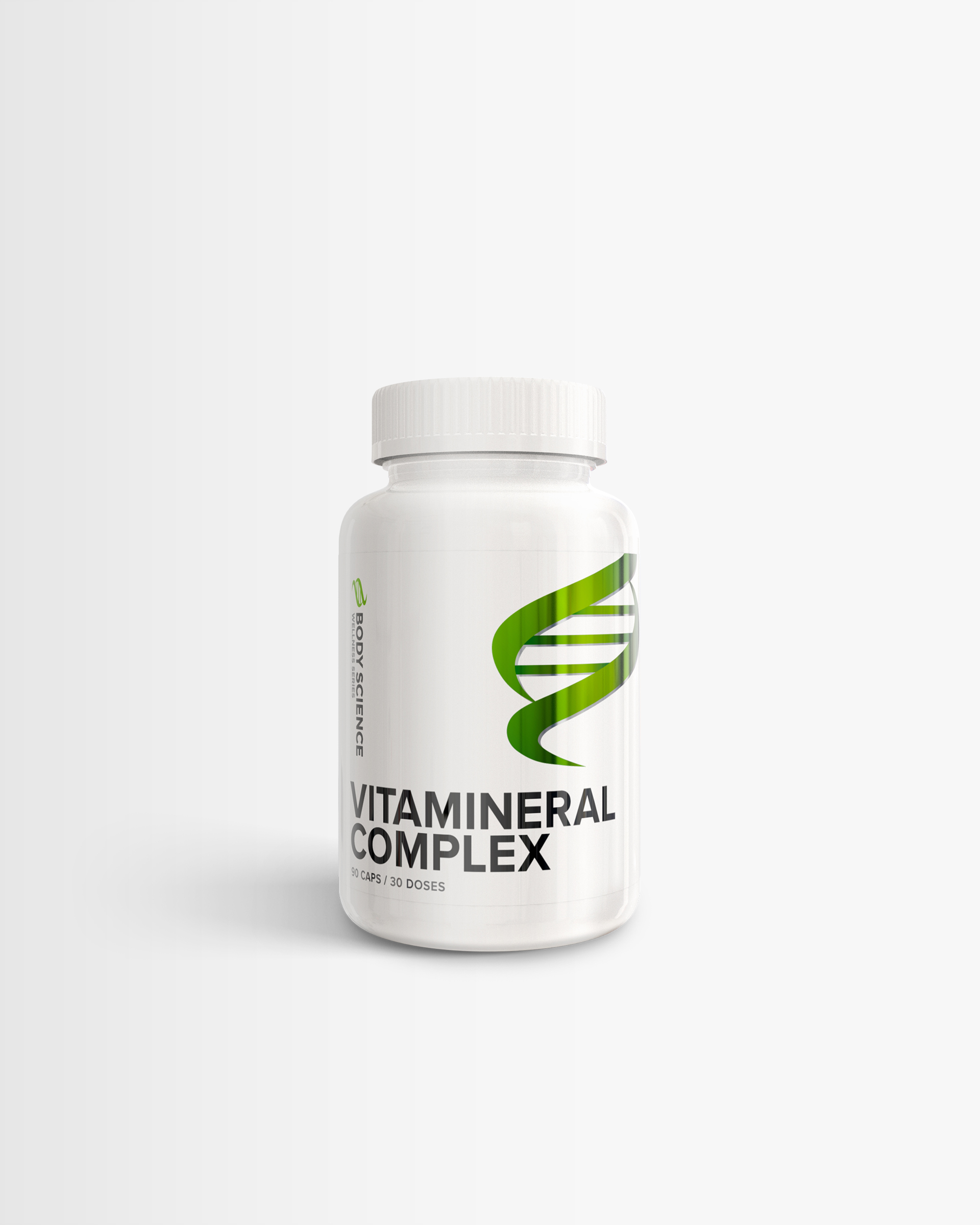 2 x Multivitamin – Body Science Wellness Series Vitamineral Complex, 90 kapsler – Vitaminer og mineraler