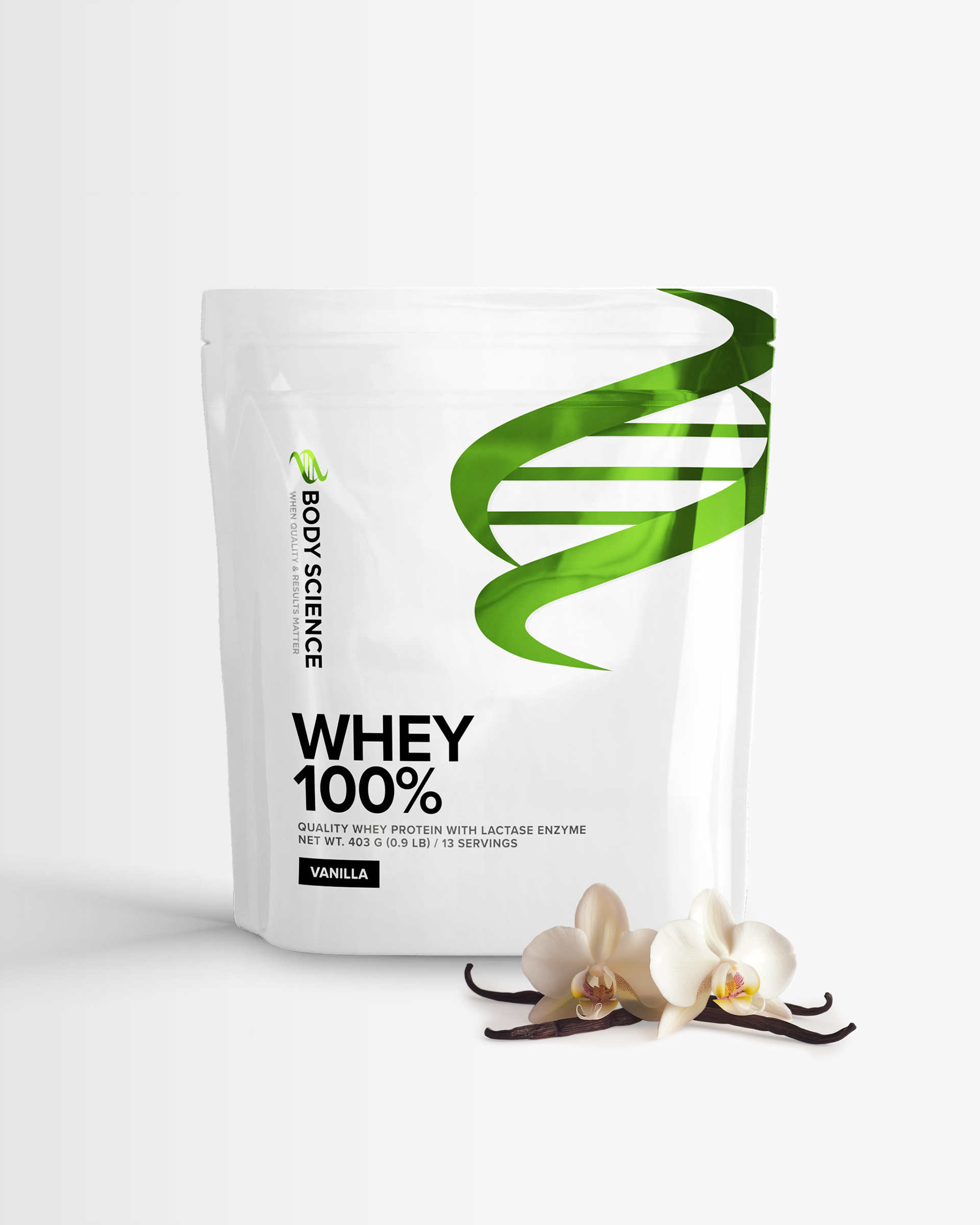Body Science Whey 100% - 400 g - Vanilla