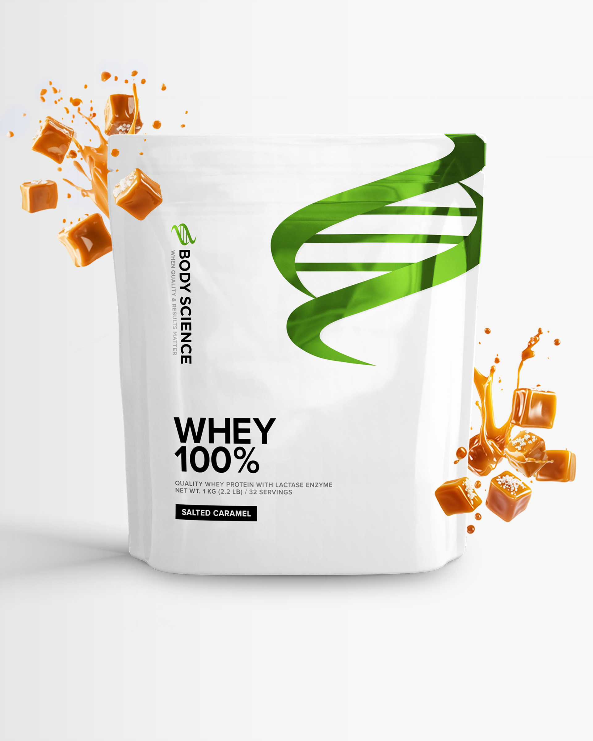 4 x Whey 100% - Salted Caramel -