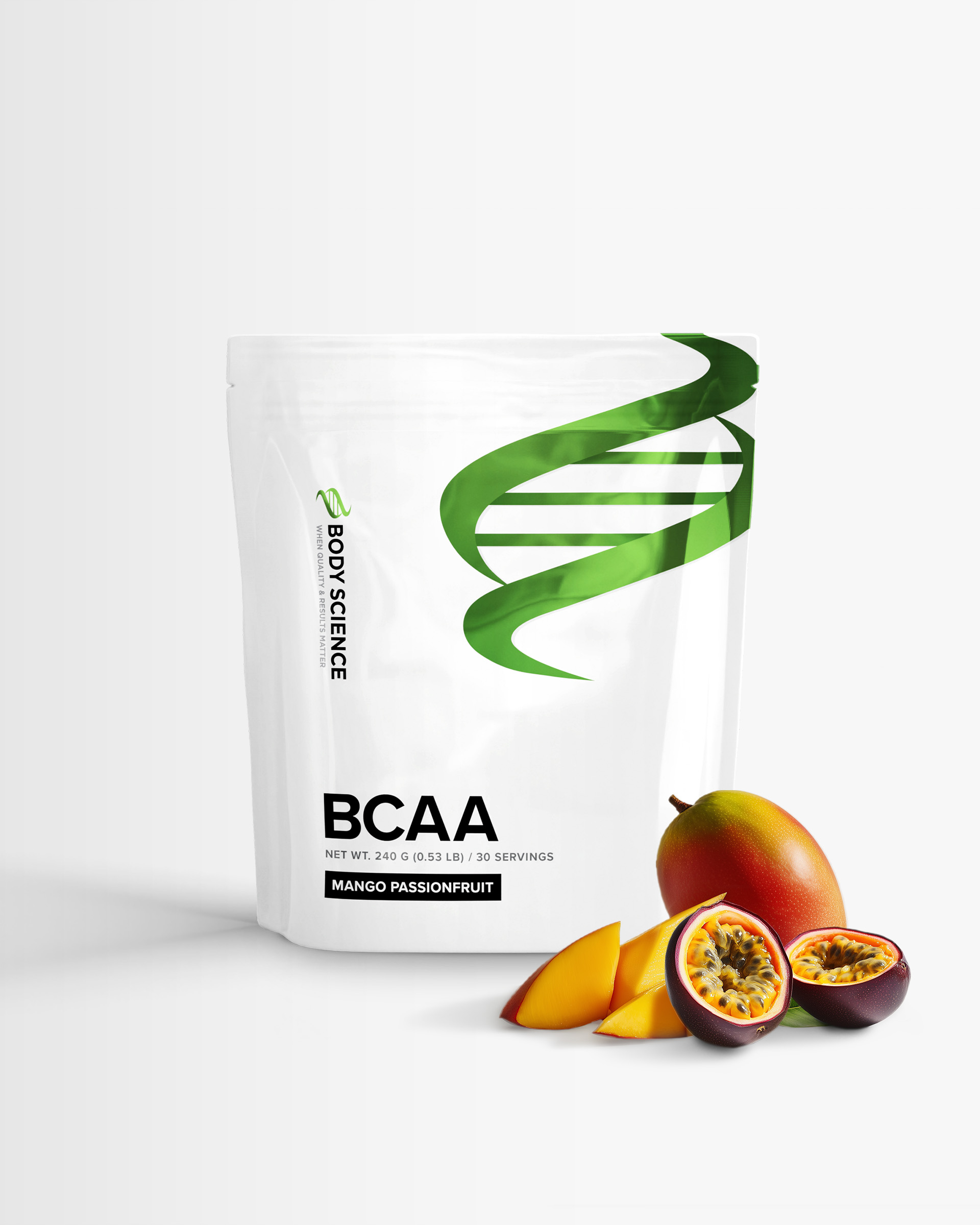 3 x Body Science BCAA - 240g - Mango Passionfruit