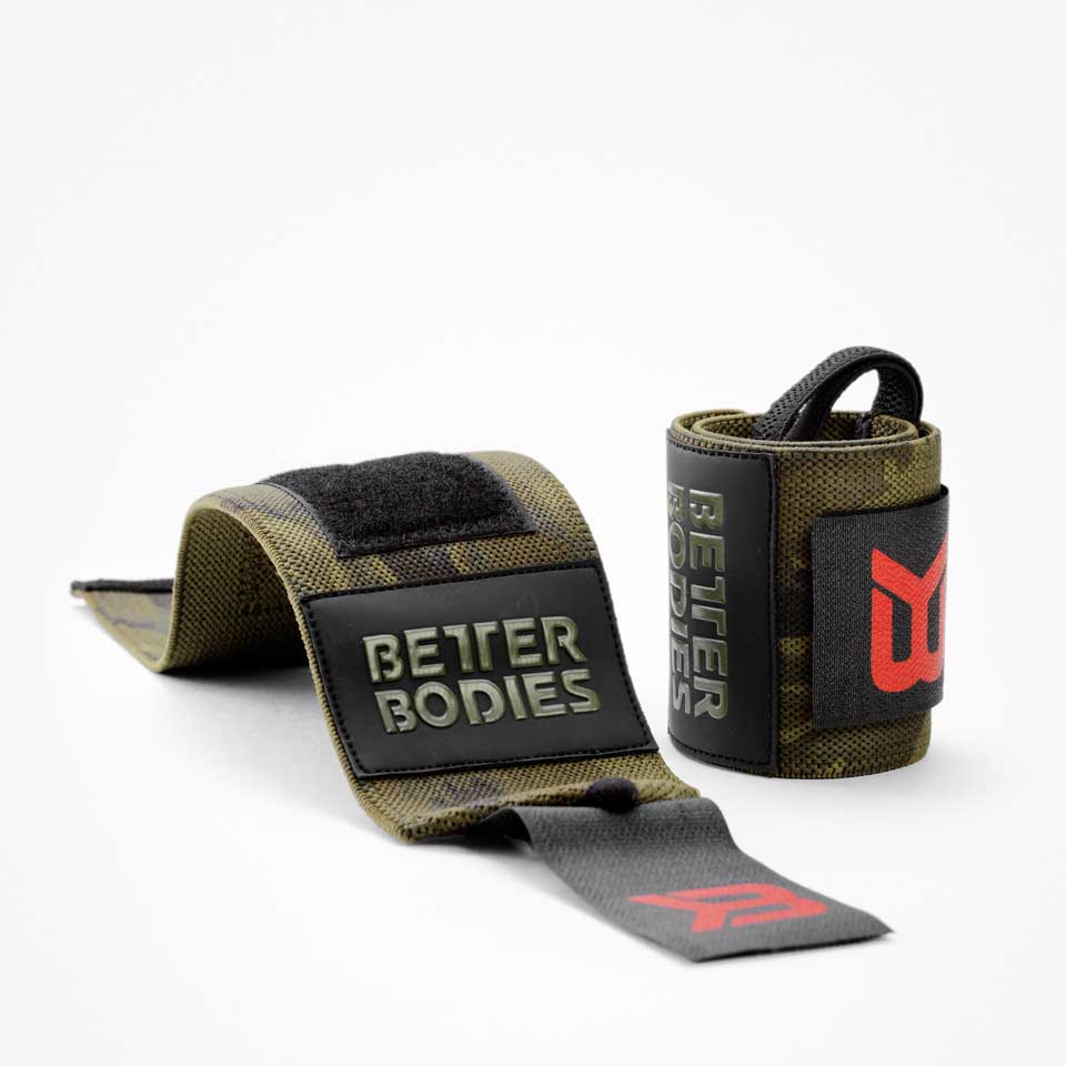 Better Bodies Camo Wrist Wraps