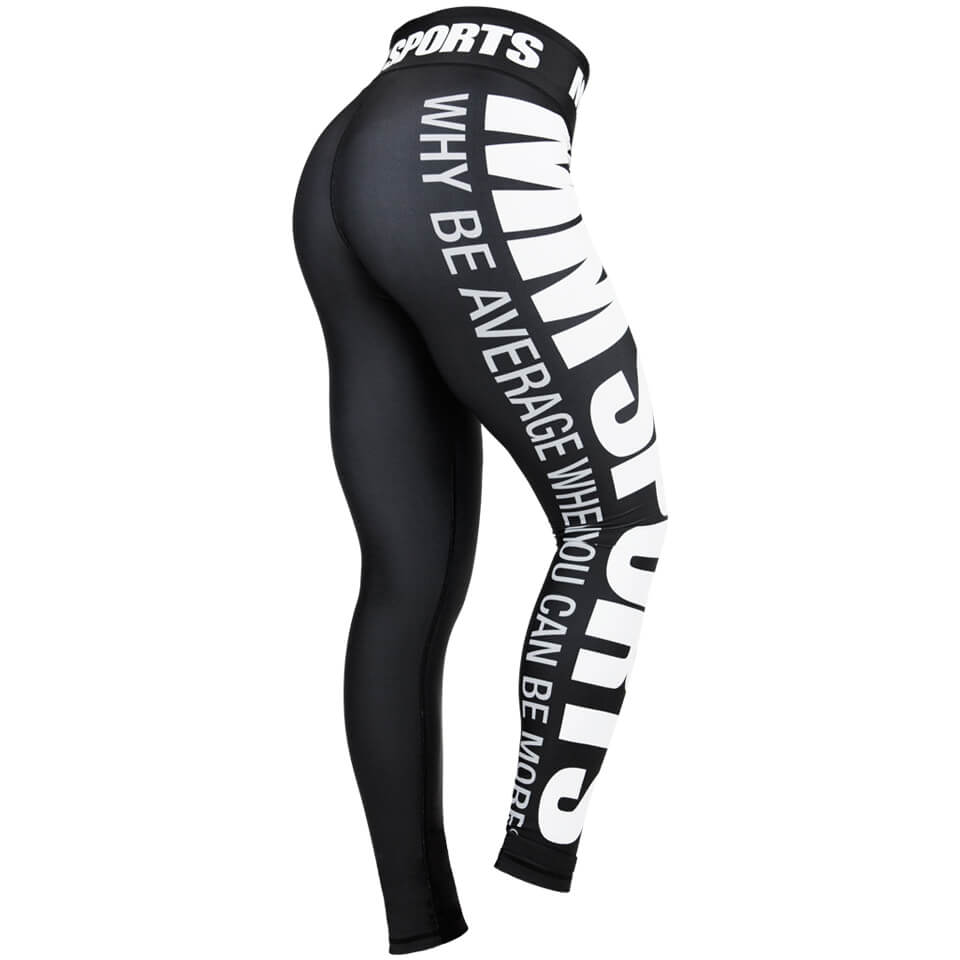 Tights Sublina Wmn, Black/White