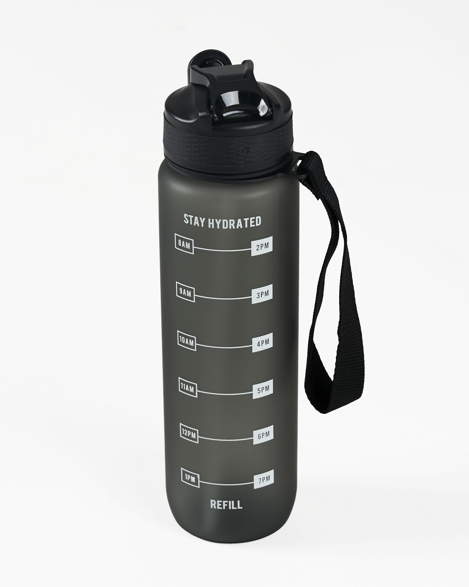 Vannflaske med tidsmarkering