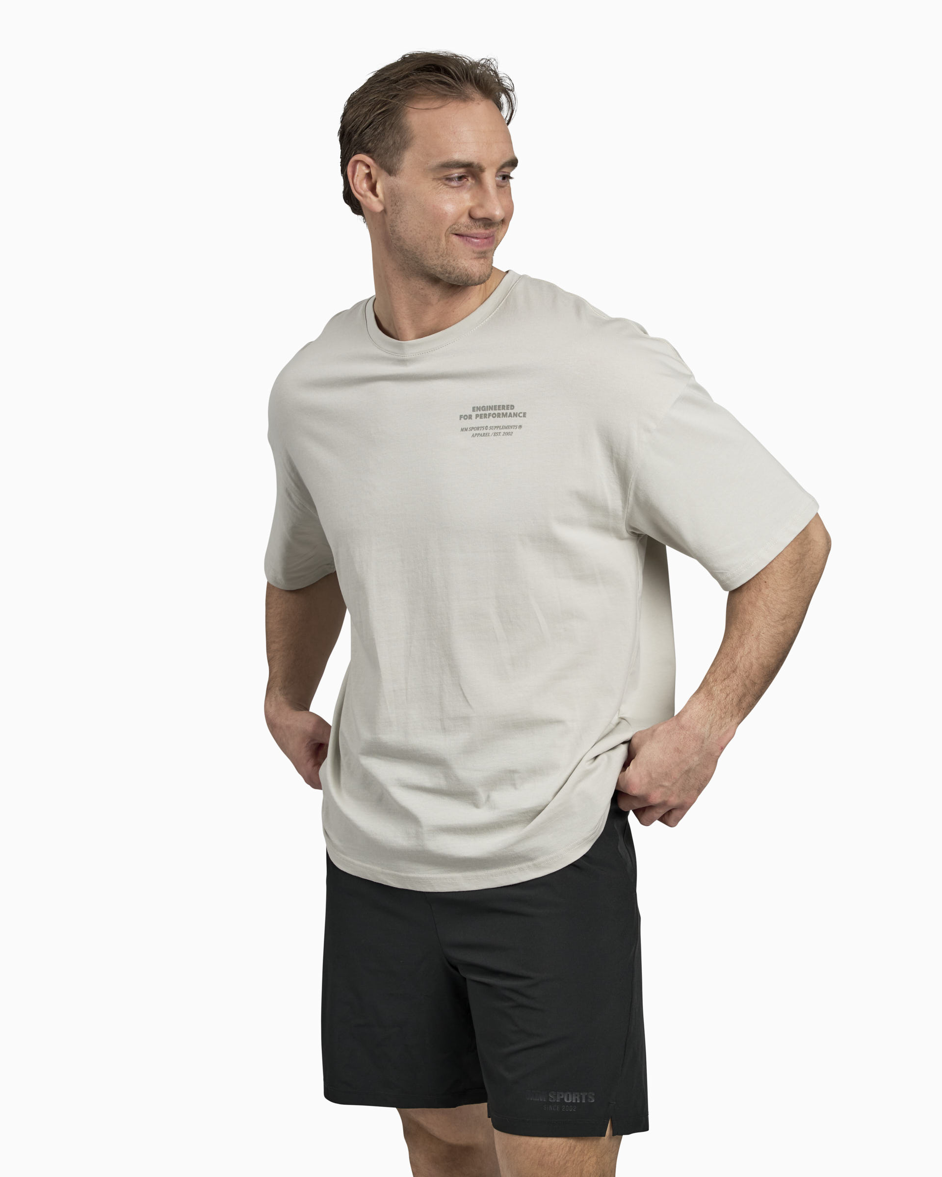 Box Tee Engineered, Warm Grey