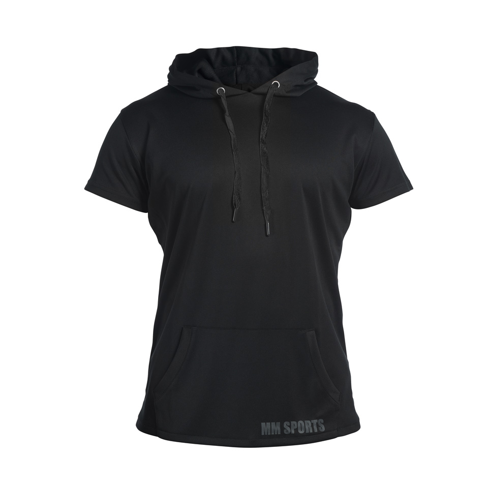 Carlos Mesh Hoodie Black