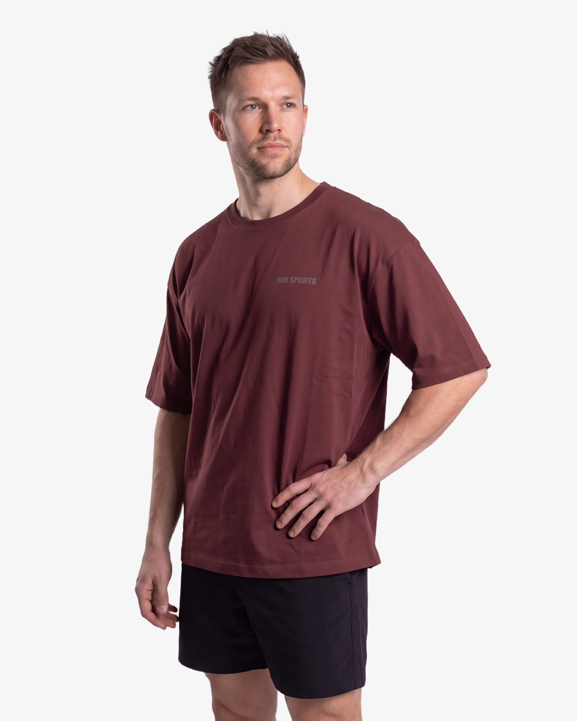 Box Tee QSG, Burgundy