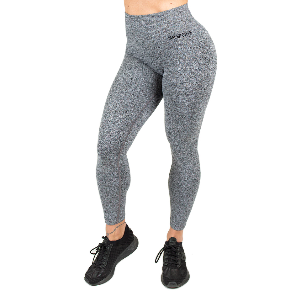 Ribbed Tights, Grey