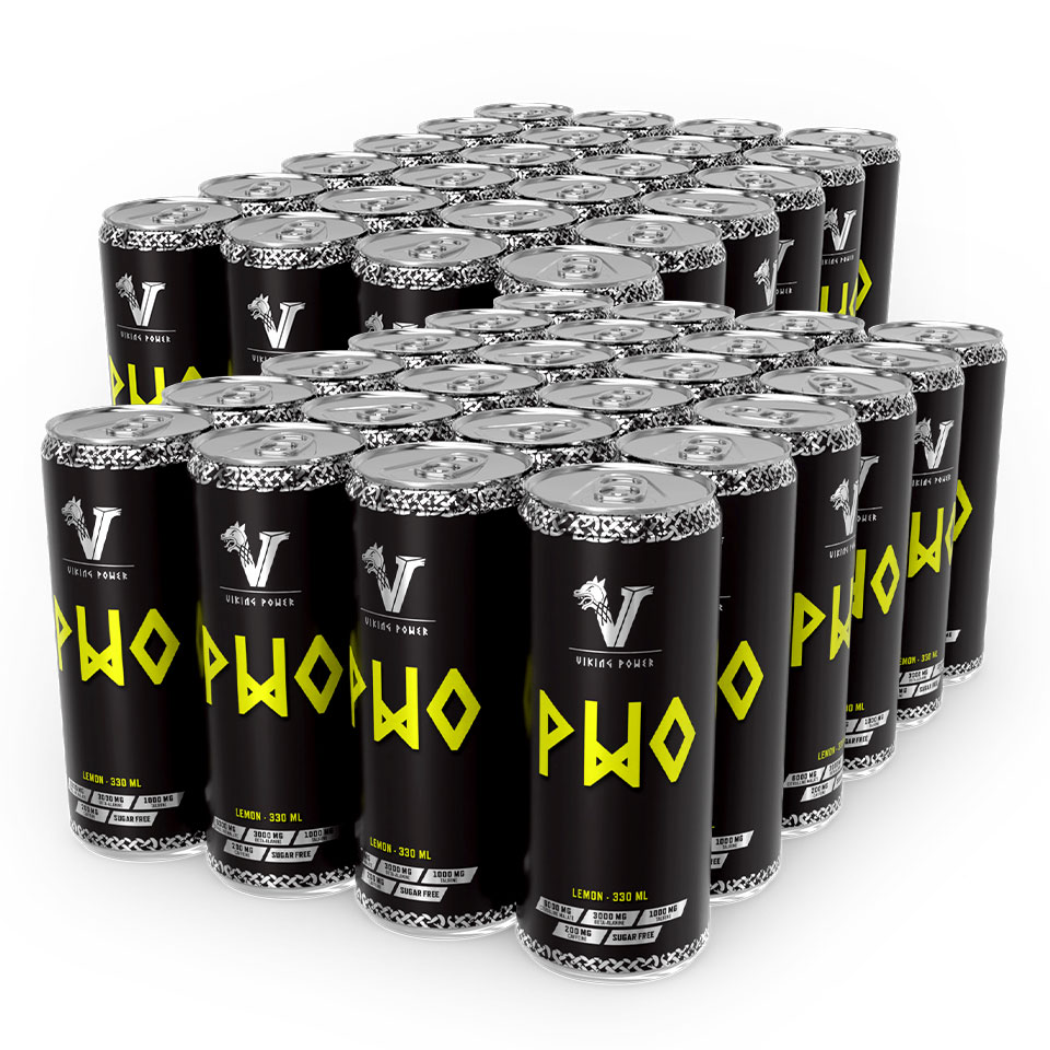 PWO Energidrikke 48st