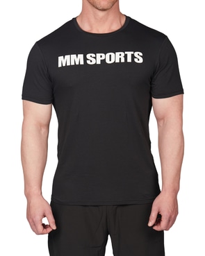 Gym T-shirt Black/white