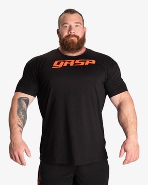 Legacy Gym Tee, Black/Flame