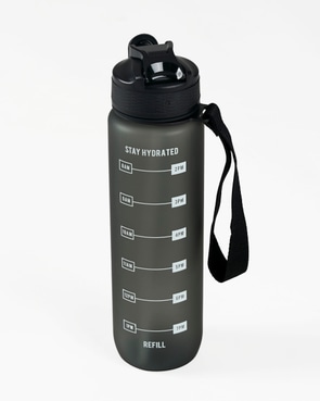 Vannflaske med tidsmarkering