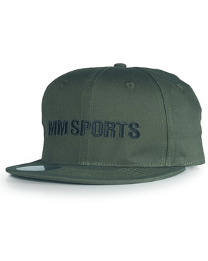 Snapback Cap, Dark Green