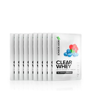 10 st Clear Whey - Porsjonspose 