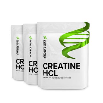 3 st Creatine HCl - kreatinhydroklorid  