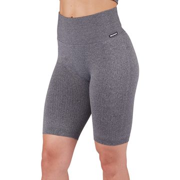  Seamless Lux Ribbed Biker Shorts 