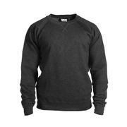 Basic Sweater Christian, Dark Grey Melange
