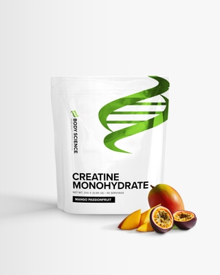 Body Science Creatine Monohydrate - smaksatt kreatin - 306g