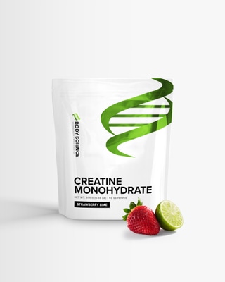 Body Science Creatine Monohydrate - smaksatt kreatin - 306g