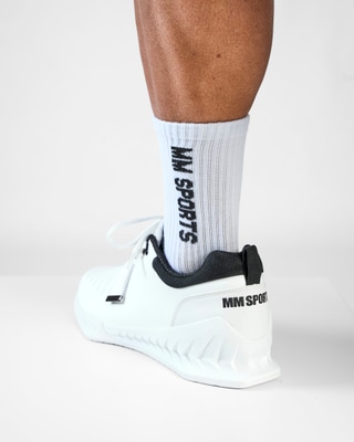 Mid-Cut Socks 3-Pack, White