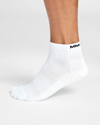 Low-Cut Socks 3-Pack, White