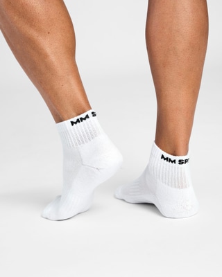Low-Cut Socks 3-Pack, White