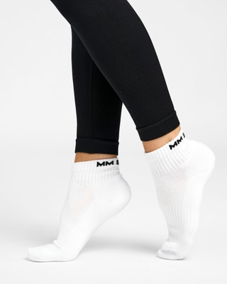 Low-Cut Socks 3-Pack, White