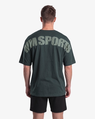 MM Sports Oversize Hardcore T-Shirt, DK Green