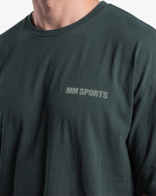 MM Sports Oversize Hardcore T-Shirt, DK Green