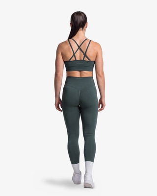 MM Sports Seamless Tights V2, Dk Green