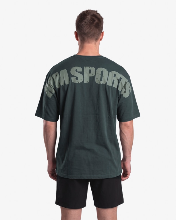 MM Sports Oversize Hardcore T-Shirt, DK Green
