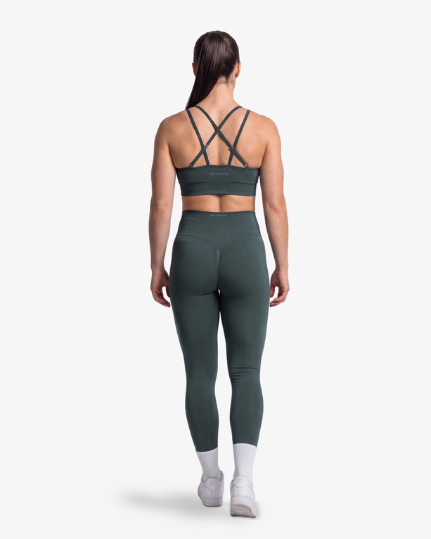 MM Sports Seamless Tights V2, Dk Green