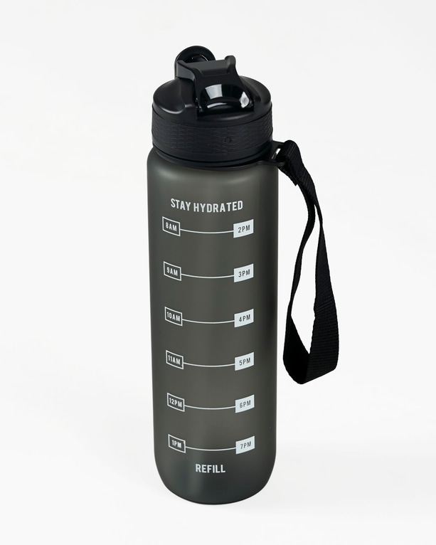 Vannflaske med tidsmarkering