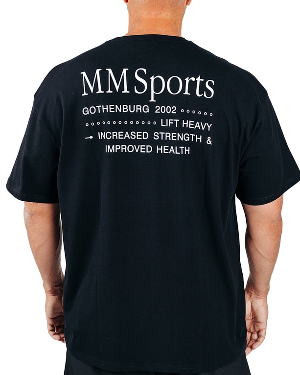 Oversized T-Shirt EST 2002, Black