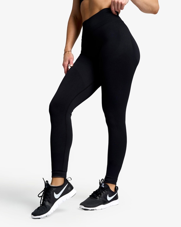 Seamless Tights, Black