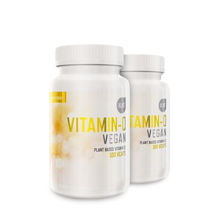 2 st Vegan D-vitamin 