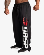 Gasp Original Mesh Pants, Black/Red