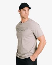 Workout T-shirt Varsity, Smoked Grey