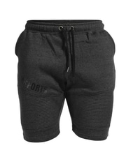 Basic Shorts Christian, Dark Grey Melange 