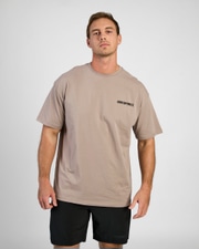Oversize Hardcore T-Shirt, Greige