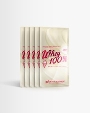 5 st Whey 100% - Porsjonspose