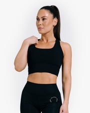 MM Sports Workout Sports Bra, Black
